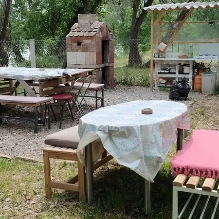 Exit Camping With Bungalow, Mobile Home, Tents, And Empty Spots With Private Acces To The Beach
