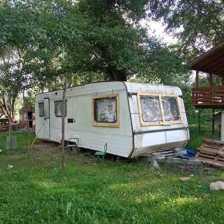 Exit Camping With Bungalow, Mobile Home, Tents, And Empty Spots With Private Acces To The Beach Novi Sad