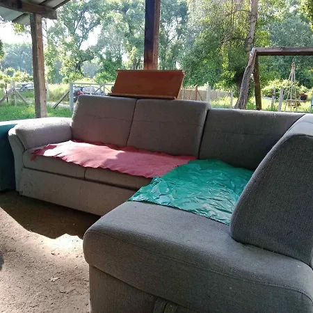 Campsite Exit Camping With Bungalow, Mobile Home, Tents, And Empty Spots With Private Acces To The Beach Novi Sad