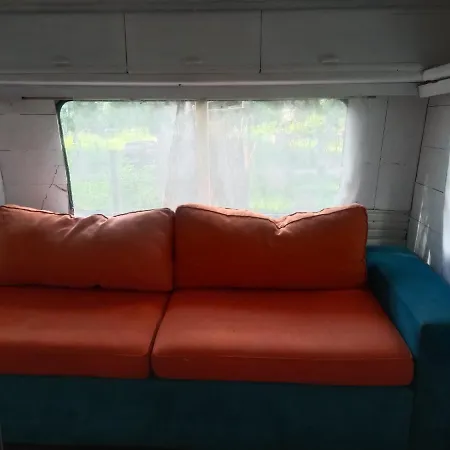 Camping Exit With Bungalow, Mobile Home, Tents, And Empty Spots With Private Acces To The Novi Sad